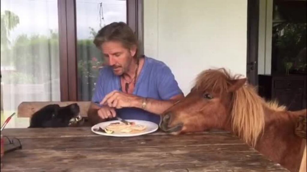 Facundo Arana en Instagram “👈🏼😂 ... No puedo comer así..!