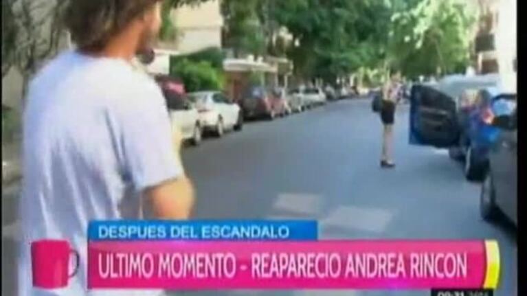 Andrea Rincón y una divertida reacción cuando le preguntaron por su noviazgo con Lara Pedrosa