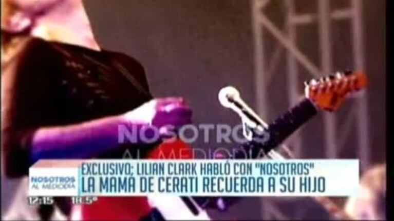 Lilian Clark, íntima: cómo fueron los últimos días de Gustavo Cerati, la impactante frase de una enfermera y una carta inédita del papa Francisco
