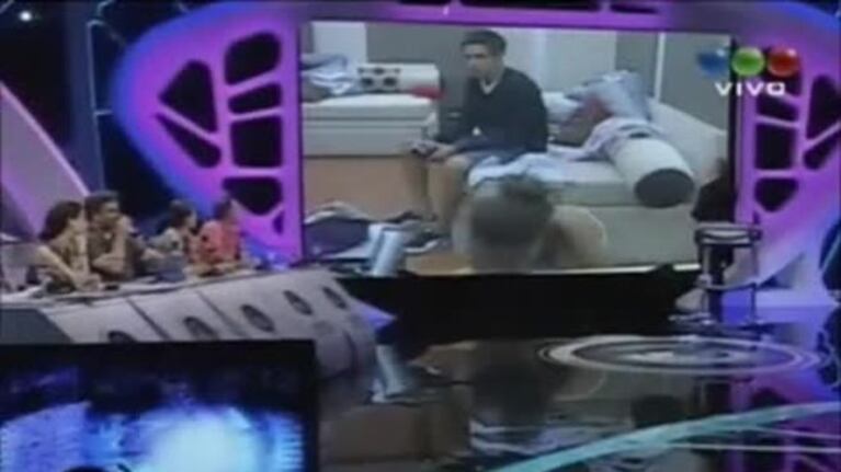 Mariano Peluffo y su divertida indignación con Ezequiel de GH 2012