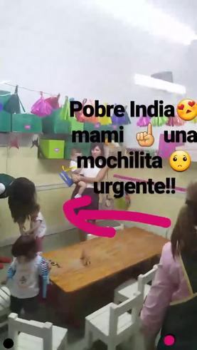 El divertido blooper de la hija de Dallys Ferreira en el jardín