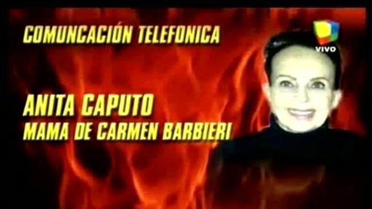 El increíble ataque de ira de la madre de Carmen Barbieri contra Santiago Bal