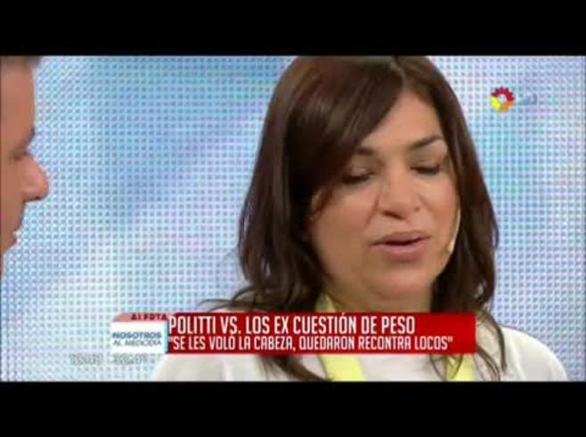 Claribel Medina se diferenció de Andrea Politti, tras sus polémicas declaraciones sobre Cuestión de Peso
