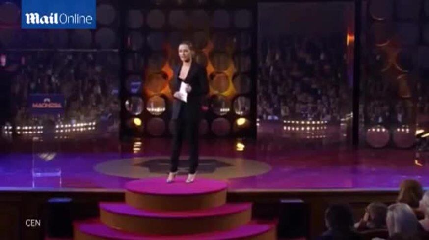 Un falso Jim Carrey se presentó en la ceremonia de los Oscar checos