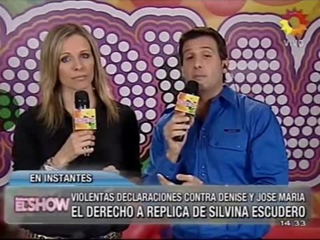 La respuesta de Silvina Escudero a José María Listorti