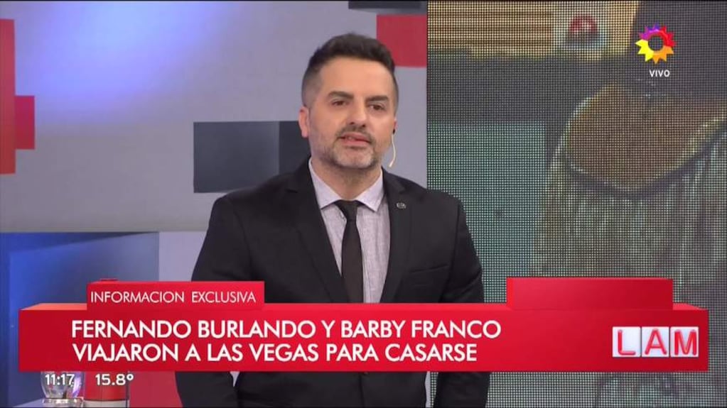 Barby Franco y Fernando Burlando, reconciliación ¡y casamiento en Las Vegas!
