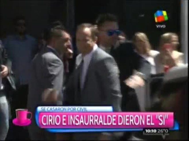 El divertido acting de Rocío Marengo: fingió emoción ante casamiento de Jesica Cirio y Martín Insaurralde 