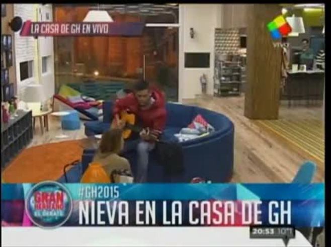 Nieve en la casa de Gran Hermano 2015
