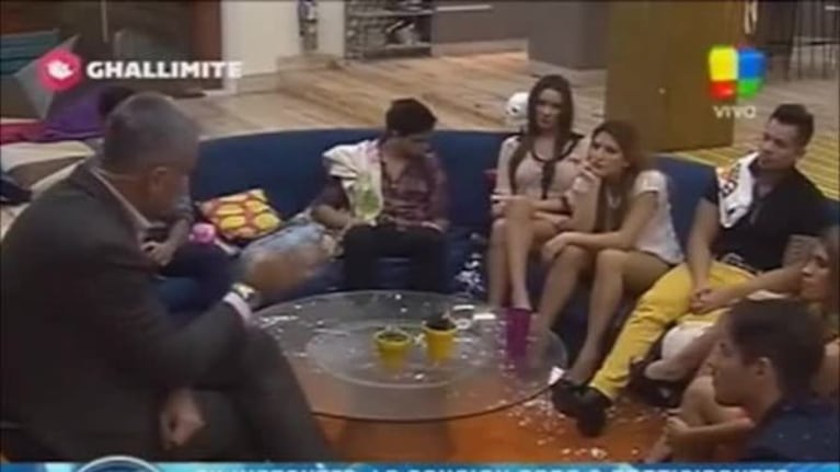 Rial invitó a Mariano y Francisco a pelear con las cámaras de GH apagadas