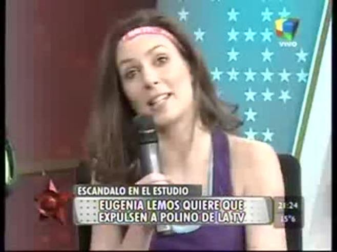 La pelea entre Eugenia Lemos y Marcelo Polino