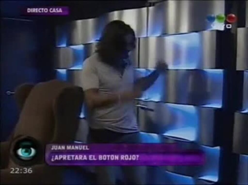 Juan Manuel apretó el botón rojo y abandonó GH 2012: mirá la reacción de Mario