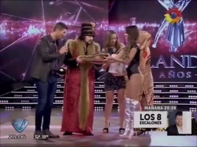 El baile "argento" de Ergün Demir en ShowMatch