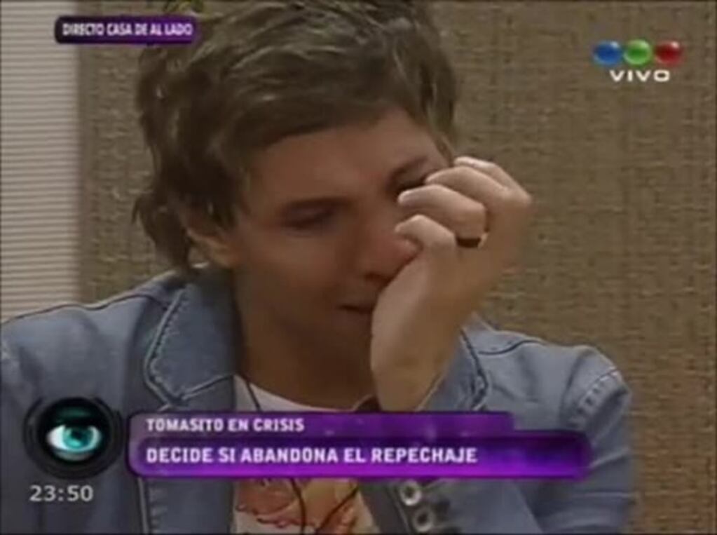 Tomasito Süller entró en crisis y abandonó GH 2012