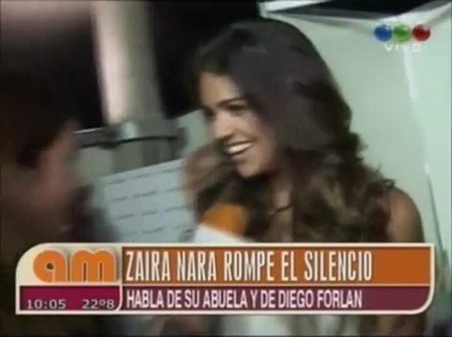 Zaira Nara habló de las declaraciones hot de Pico Mónaco