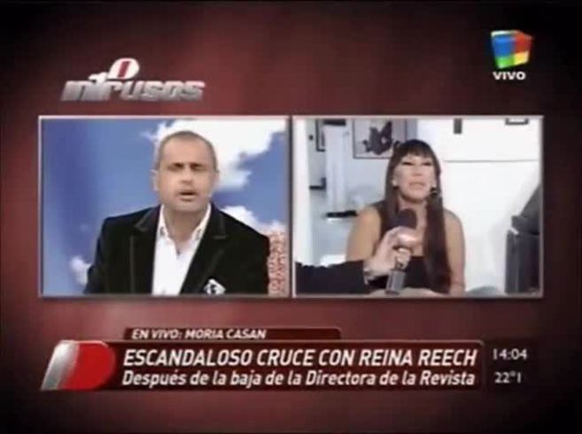 Moria casán rebautizó a Reina Reech con otro nombre