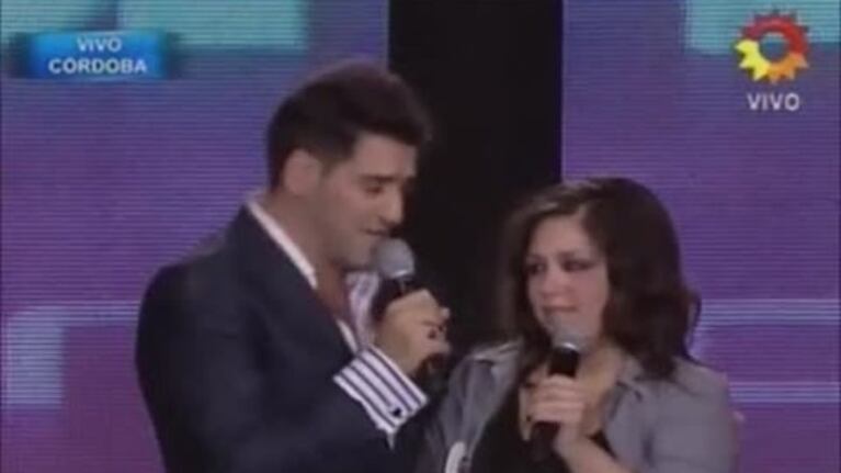 Soñando por cantar: una participante recibió al aire una noticia que le puede cambiar la vida