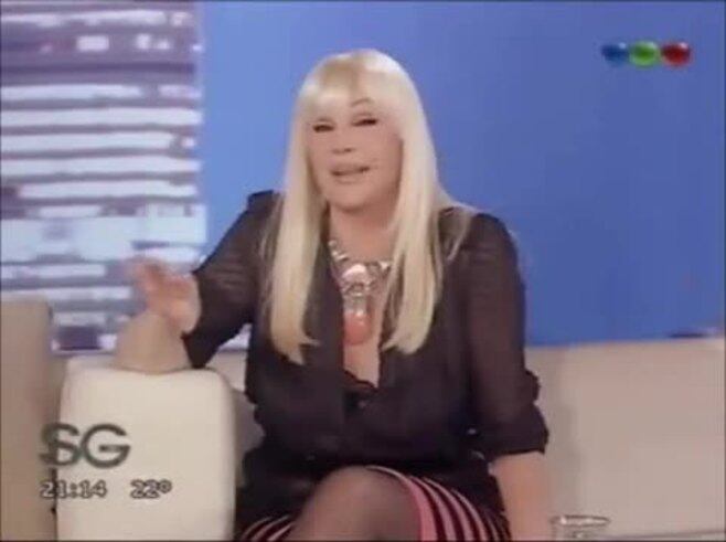 Maju Lozano: desopilante presentación de su hijo en el programa de Susana Giménez. Segunda parte. 
