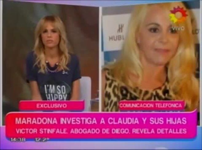 Habló el abogado de Maradona: "Diego no desconfía de sus hijas"