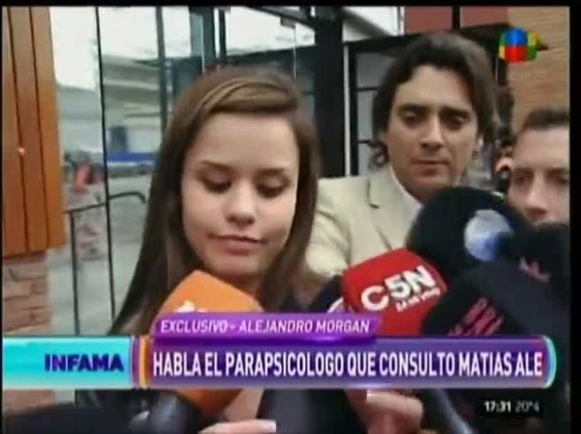 María del Mar habló tras salir de la comisaría