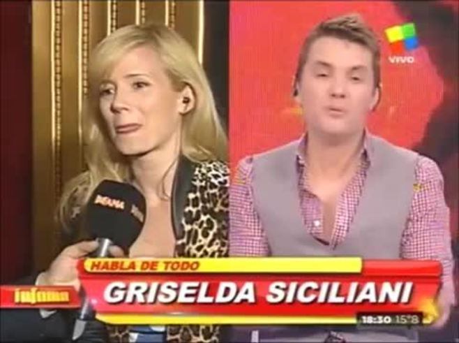 Griselda Siciliani, irónica: "No me dan celos las escenas de Adrián con sus ex, ¡porque tiene muchas ex!"