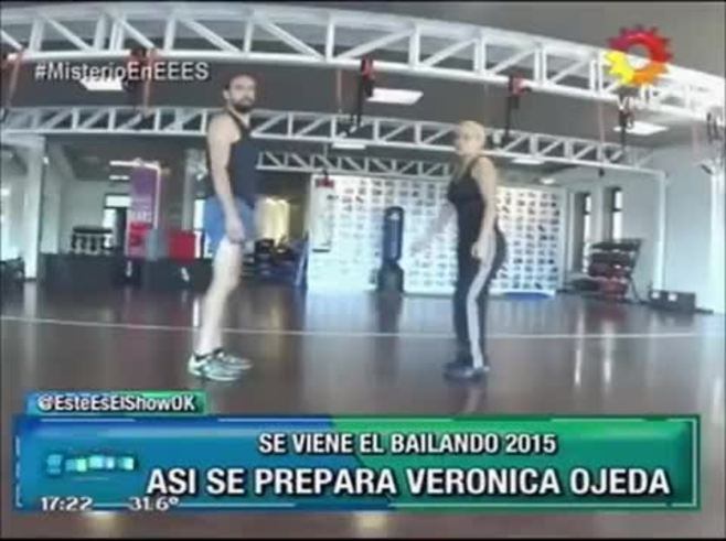¡Contraataque en la pista! Tras el video de Maradona y Rocío bailando cumbia, el back del ensayo de Ojeda: ¿quién baila mejor?