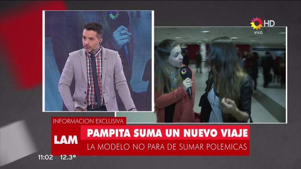 Pampita contra Sofía Zámolo