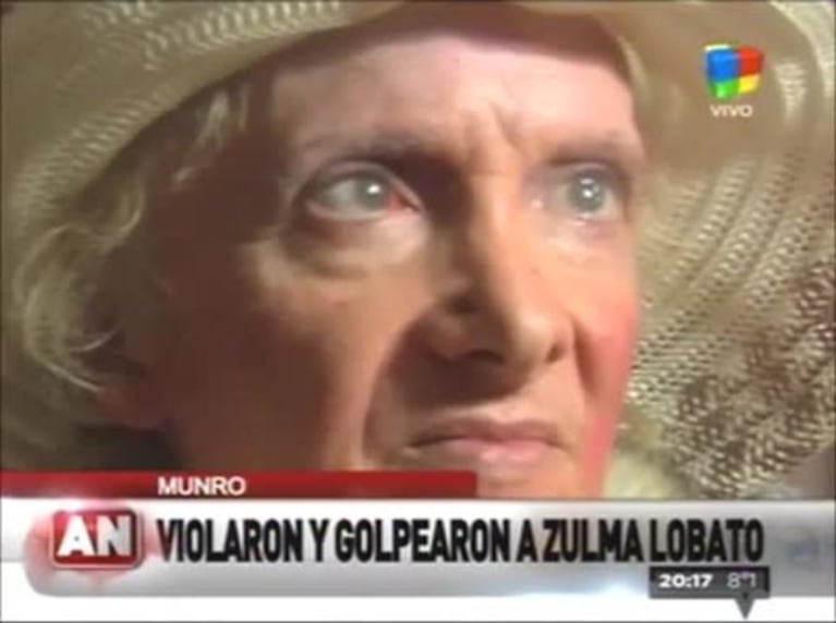 Zulma Lobato fue violada y golpeada por dos hombres: "Pensé que terminaban matándome"