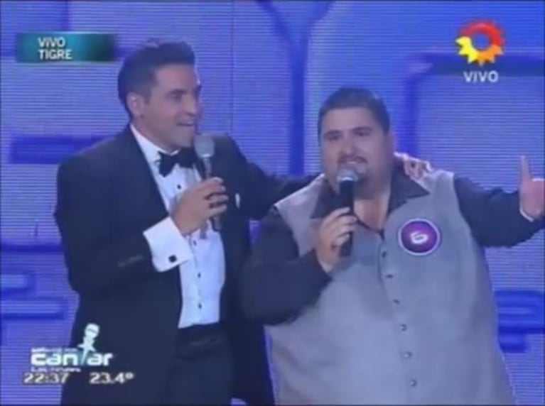 El carnicero que conmovió cantando ópera con su nieto en Soñando por Cantar 