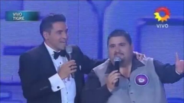 El carnicero que conmovió cantando ópera con su nieto en Soñando por Cantar
