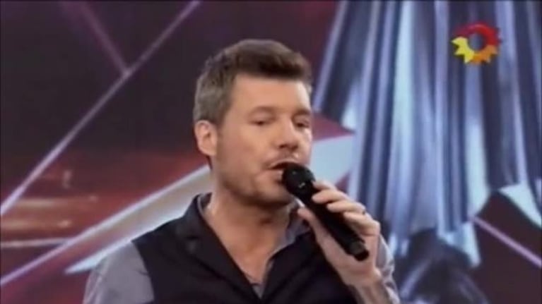 Freddy Villareal se puso en la piel de Santo Biasatti en ShowMatch