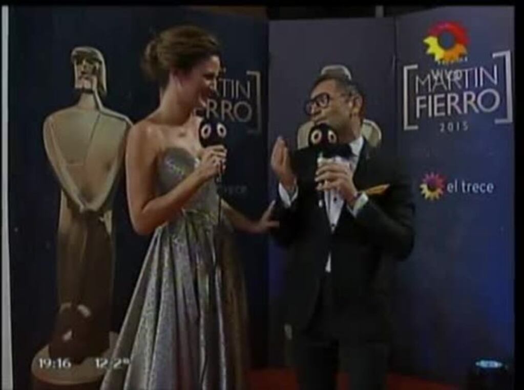  El look de Paula Chaves para los Martín Fierro 2015