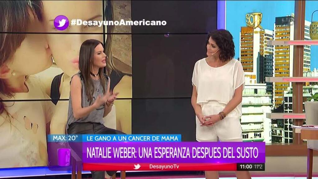 Natalie Weber, tras perder un embarazo y enterarse que tenía cáncer de mama: "Siento que el bebé me salvó la vida"