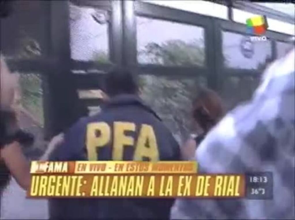 Así fue el allanamiento en la productora de Silvia D’Auro