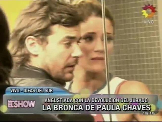 El enojo de Paula Chaves con el jurado de Bailando 2011 (Segunda parte)