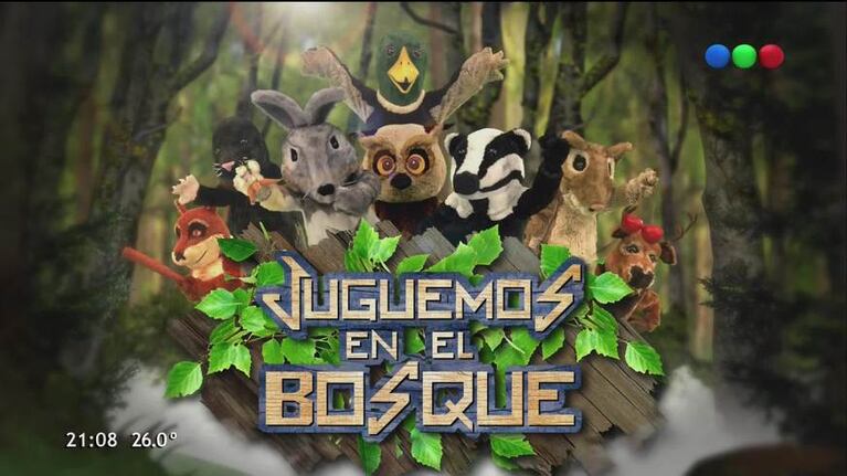 Mirá el debut de Juguemos en el bosque, el nuevo ciclo de Diego Korol, Ivana Nadal y Pichu