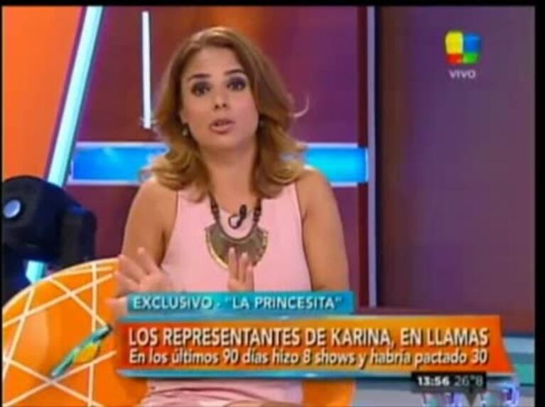 Intrusos destapó la interna por el cambio de repertorio y el look de la Princesita Karina: ¿tuvo que ver el Kun Agüero? 