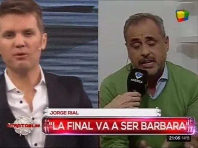 La romántica declaración de amor en vivo de Rial a Kämpfer: "Me enamoré de Agustina por el pedazo de mujer que es"