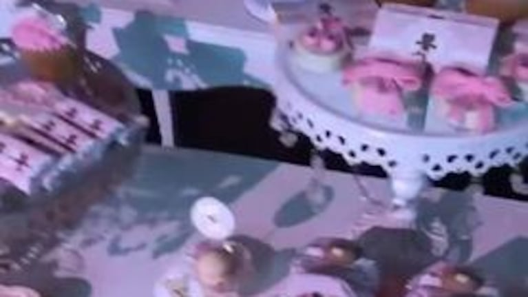 Las exquisiteces del baby shower de la hija de Jésica Cirio