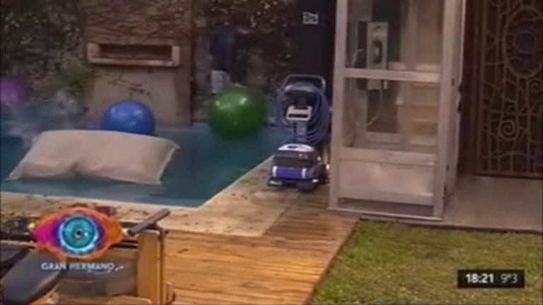 Dante y Marian hicieron cucharita tras escaparse de la casa de Gran Hermano 2016