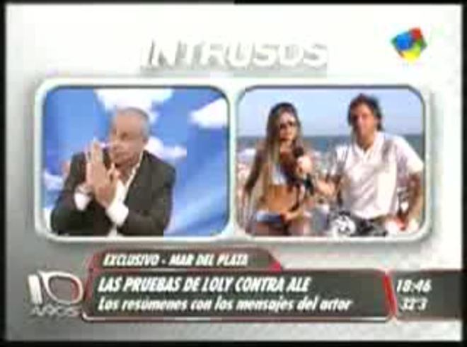 El día que Loly Antoniale mostró las pruebas sobre los llamados y mensajes de Matías Alé