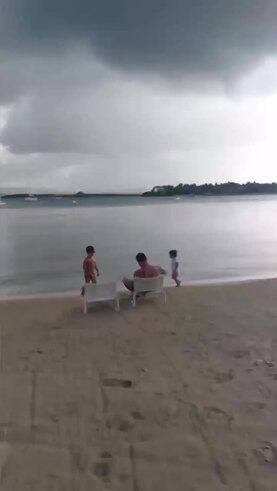 El video de la luna de miel de Lionel Messi y Antonela Roccuzzo junto a sus dos hijos