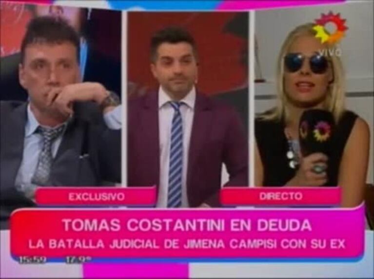 Jimena Campisi y Victorio D’Alessandro, un romance tras bambalinas