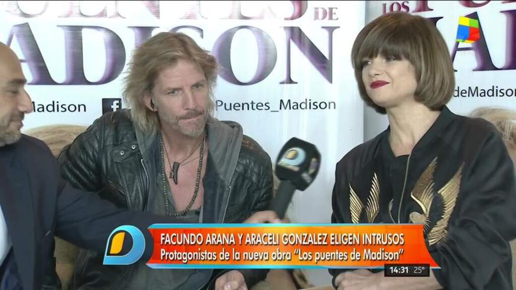 Facundo Arana y Araceli Gonzalez, sobre los rumores de peleas