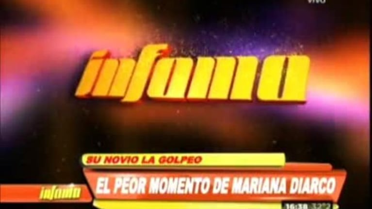 Así quedó Mariana Diarco tras una feroz pelea con El Dipy: "No quiero seguir viviendo así, ninguna mujer se merece esto"