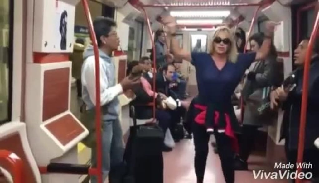 Soledad Silveyra bailando en el subte de Madrid: ¡mirá el video! 