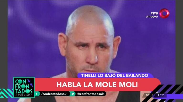 La Mole Moli, tras ser bajado del Bailando por Tinelli: “Lo que hicieron conmigo no tiene gollete, ¡¿cómo puede haber tanta maldad?!”