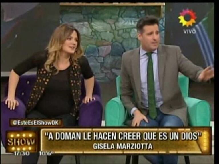 Mimi se cruzó con Gisela Marziotta en Este es el Show