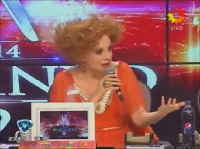 La crítica de Nacha Guevara a ShowMatch y la respuesta de Tinelli