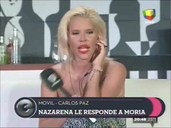 Los mil y un insultos de Nazarena Vélez a Moria Casán: deplorable, idiota, vieja, pel… y la lista sigue… 
