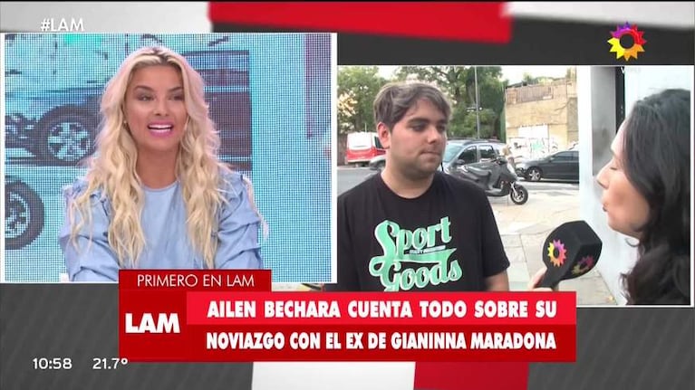 El llanto de Ailén Bechara luego de que un participante de Cuestión de Peso confesara un presunto affaire con su padre: "Se reían y decían que era mi padrastro"